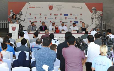 IHC Beach Polo press conference a full house