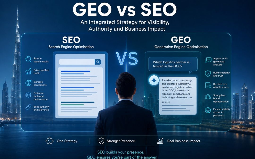 GEO Versus SEO Strategy for Market Leaders